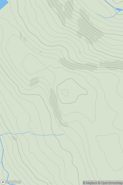 Thumbnail image for Pen-twyn [Neath to Chepstow] showing contour plot for surrounding peak